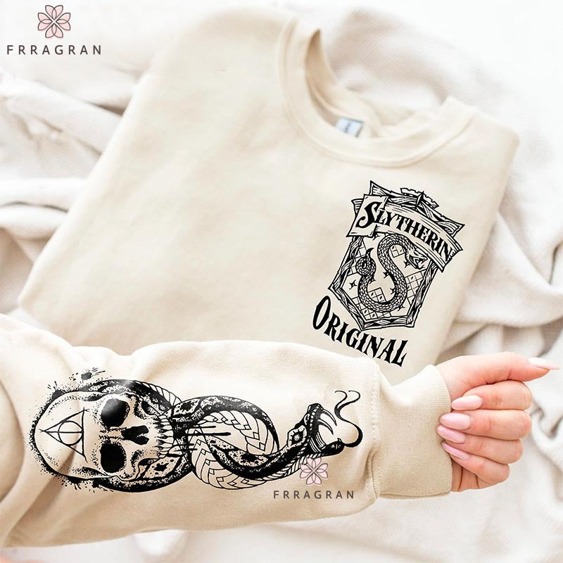 Slytherin House of Hogwarts School Sweatshirt